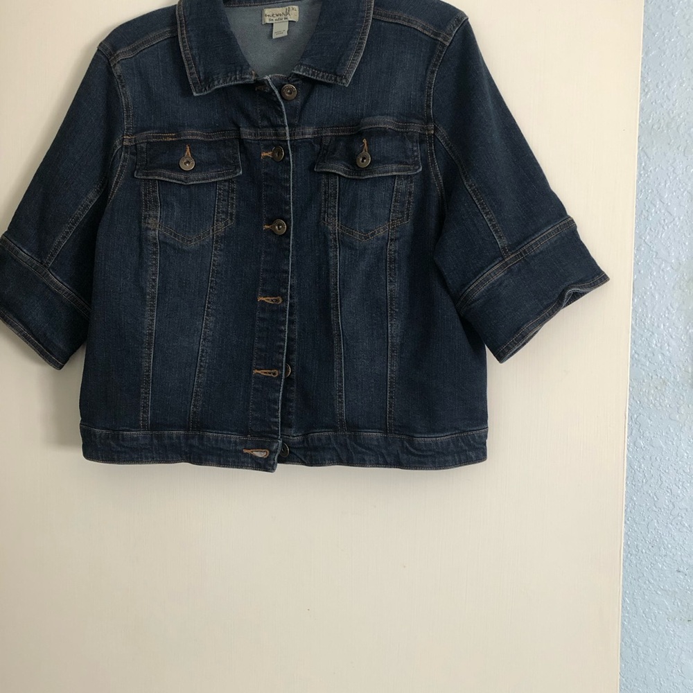 ONE WORLD Dark Blue Denim Jacket